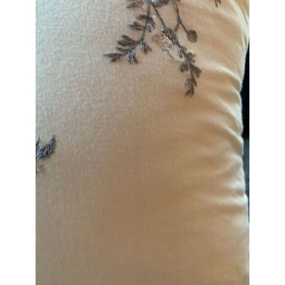 Laura Ashley Decorative Pillow Set‎ Of 2 Stripe & Floral Design Cotton Polyester - Picture 9 of 11